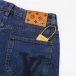 Jeans Louis Vuitton Blue Monogram Pocket Denim - Image 6