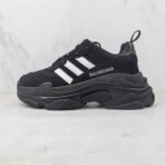 Balenciaga X Adidas Black White - Image 2