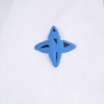 T-shirt Louis Vuitton Blue LV Logo White - Image 3