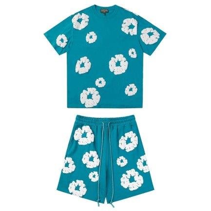 IMG10396 Set Denim Tears White Clouds Teal Green - Image 1