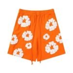 Shorts Denim Tears White Clouds Orange