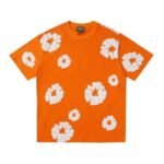 T-shirt Denim Tears White Clouds Orange