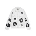 Denim Jacket Denim Tears Floral Print White