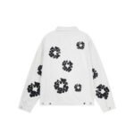 Denim Jacket Denim Tears Floral Print White - Image 2