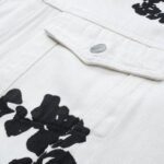 Denim Jacket Denim Tears Floral Print White - Image 6