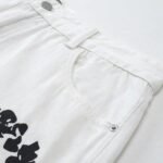 Jeans Denim Tears Floral Print White - Image 4