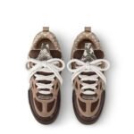 Louis Vuitton Skate Brown Snakeskin Monogram - Image 9
