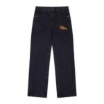 Jeans Louis Vuitton LV Dark Wash Embroidered