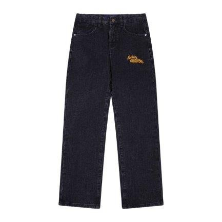 IMG10485 Jeans Louis Vuitton LV Dark Wash Embroidered - Image 1