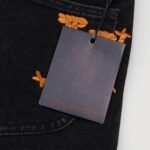Jeans Louis Vuitton LV Dark Wash Embroidered - Image 2