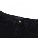 Jeans Louis Vuitton LV Dark Wash Embroidered - Image 6