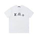 T-shirt Louis Vuitton LV White Monogram Pulse