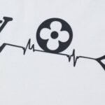 T-shirt Louis Vuitton LV White Monogram Pulse - Image 4