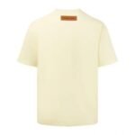 T-shirt Louis Vuitton LV Beige Green Logo - Image 2