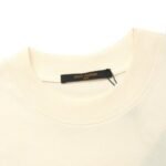 T-shirt Louis Vuitton LV Beige Green Logo - Image 4