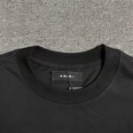 Amiri Bar Logo Black/Blue T-Shirt - Image 4