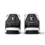 Louis Vuitton Trainer Black Rhinestone Sneakers - Image 3