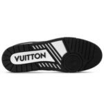 Louis Vuitton Trainer Black Rhinestone Sneakers - Image 6