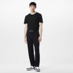 Louis Vuitton Trainer Black Rhinestone Sneakers - Image 7