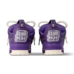Sneakers Louis Vuitton SKATE Purple Leather Logo - Image 2