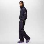 Sneakers Louis Vuitton SKATE Purple Leather Logo - Image 7