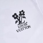 T-shirt Louis Vuitton LV Floral White Print - Image 3