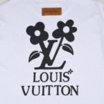 T-shirt Louis Vuitton LV Floral White Print - Image 4