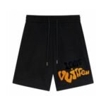 Shorts Louis Vuitton Black Bold Logo