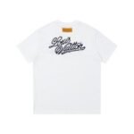 T-shirt Louis Vuitton White Black Logo - Image 2