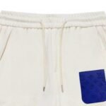 Shorts Louis Vuitton White Blue Pocket - Image 3