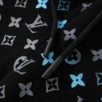 Shorts Louis Vuitton LV Black Blue Monogram - Image 6