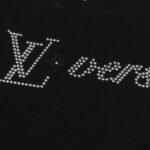 T-shirt Louis Vuitton LV Lovers Black - Image 4