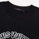 T-shirt Louis Vuitton Paris 1854 Black - Image 4