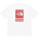T-shirt Supreme x The North Face White