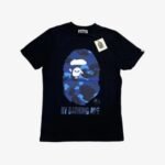 T-Shirt BAPE by Bathing Ape Black/Blue