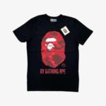 T-Shirt BAPE by Bathing Ape Black/Red