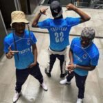 T-shirt Trapstar Football Jersey Blue - Image 3