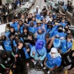 T-shirt Trapstar Football Jersey Blue - Image 6