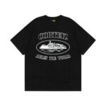 T-shirt Corteiz Rules The World Black
