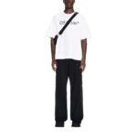 T-shirt Oversized Off-White Big Bookish Skate Tee with Logo White - Image 4