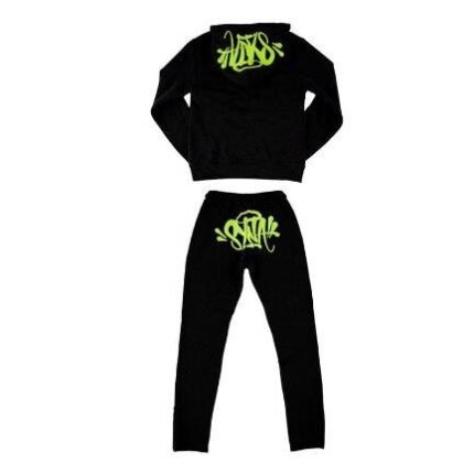Set Synaworld Logo Black Green
