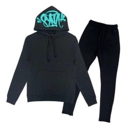 Set Synaworld Logo black/Blue