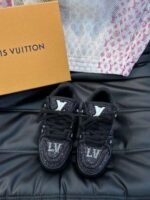 Louis Vuitton Black Crystal ‘LV Trainer Maxi’ - Image 2