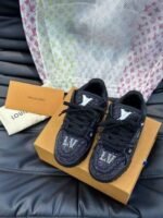 Louis Vuitton Black Crystal ‘LV Trainer Maxi’ - Image 5