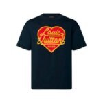 T-shirt Louis Vuitton x Nigo Intarsia Jacquard Heart