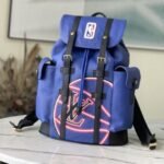 Backpack Louis Vuitton X NBA Christopher MM Blue - Image 2