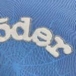 Hoodie Sp5der Web Sky Blue - Image 7