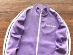 Set Palm Angels Logo Tracksuit Lilac - Image 4
