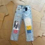 Jeans Drew House Indigo Patchwork - Image 2