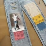 Jeans Drew House Indigo Patchwork - Image 4